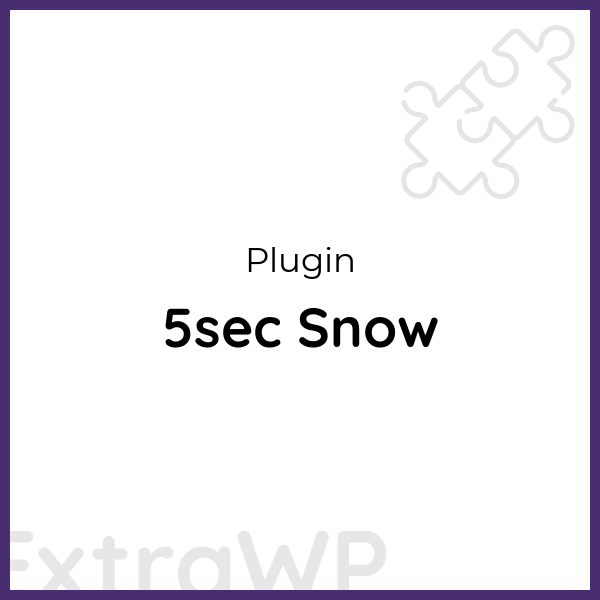 5sec Snow