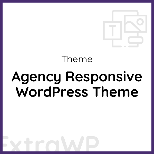 Agency Responsive WordPress Theme