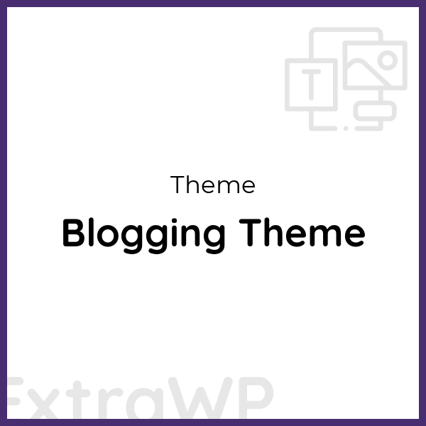 Blogging Theme