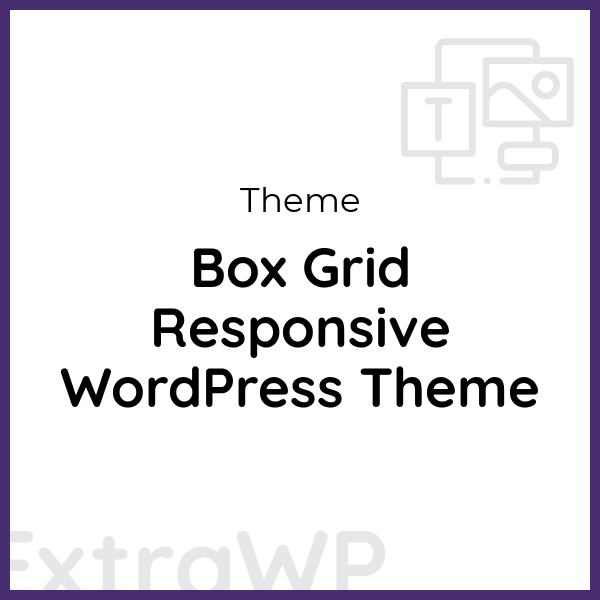 Box Grid Responsive WordPress Theme