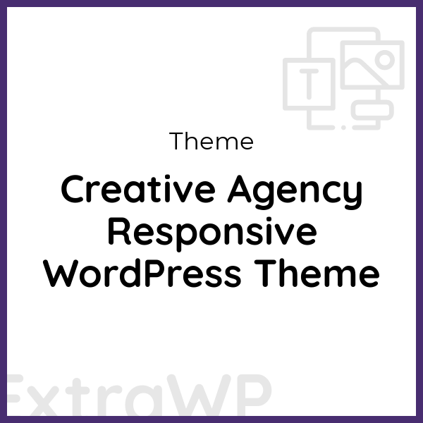 Creative Agency Responsive WordPress Theme