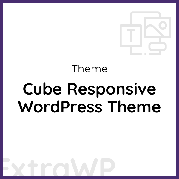 Cube Responsive WordPress Theme