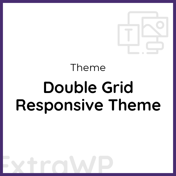 Double Grid Responsive Theme