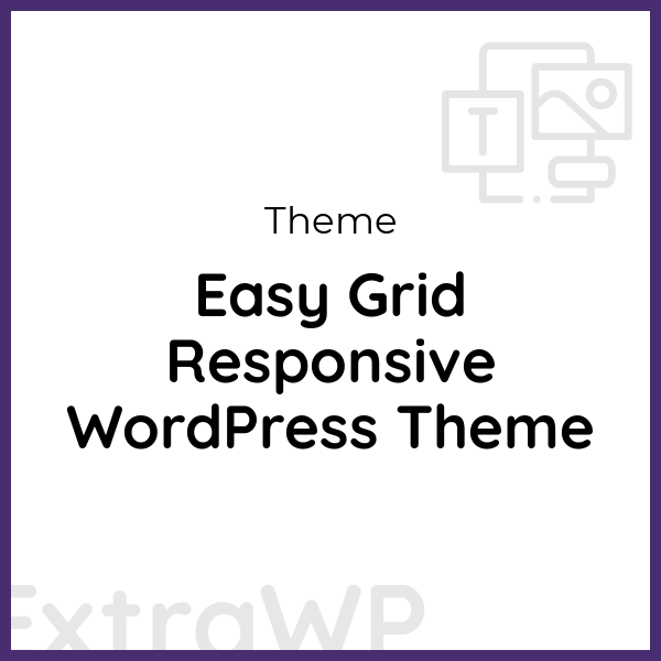 Easy Grid Responsive WordPress Theme