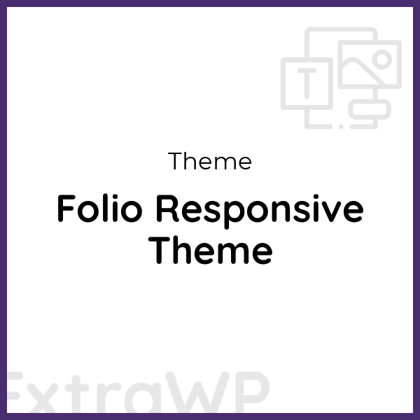 Folio Responsive Theme