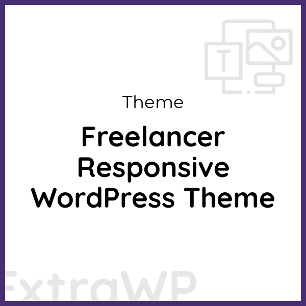 Freelancer Responsive WordPress Theme