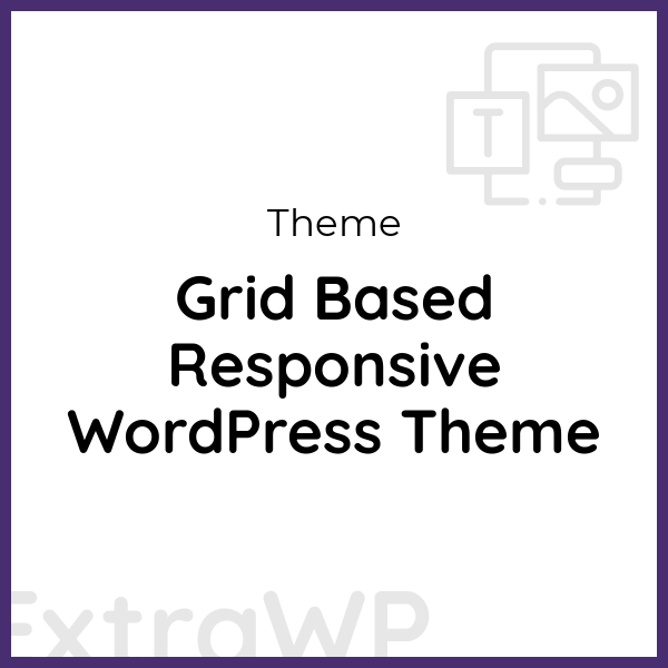 Grid Based Responsive WordPress Theme