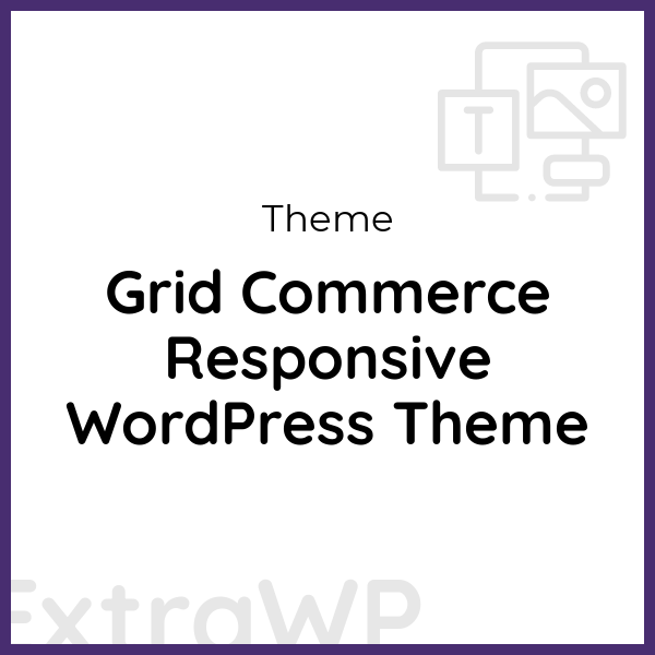 Grid Commerce Responsive WordPress Theme