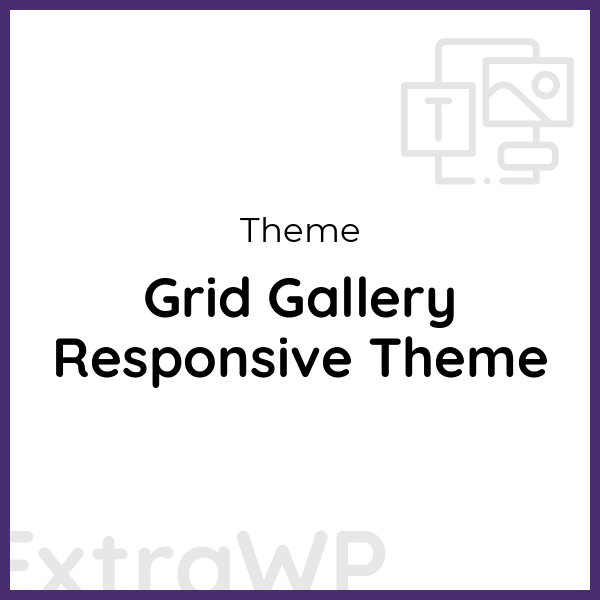 Grid Gallery Responsive Theme