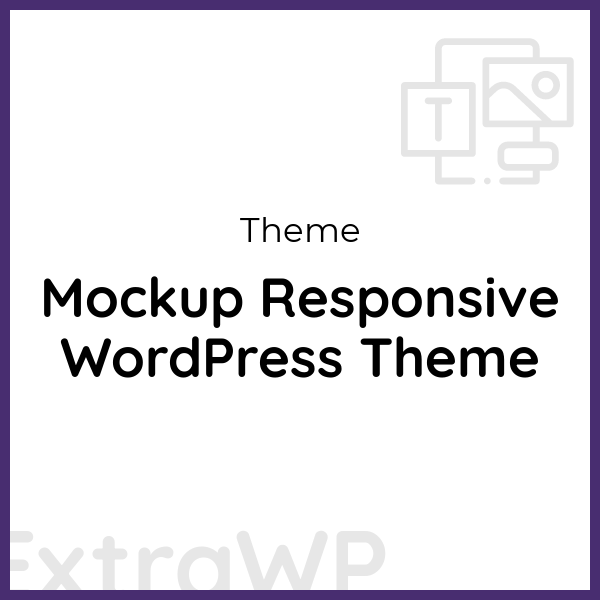 Mockup Responsive WordPress Theme