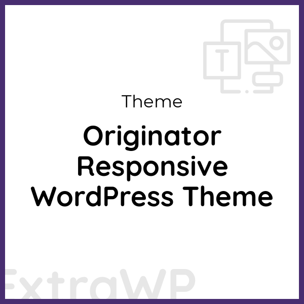 Originator Responsive WordPress Theme