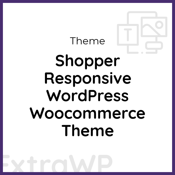 Shopper Responsive WordPress Woocommerce Theme