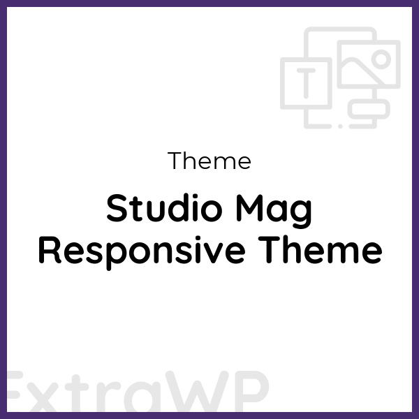 Studio Mag Responsive Theme