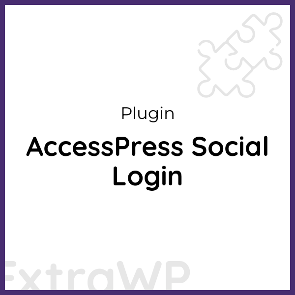 AccessPress Social Login