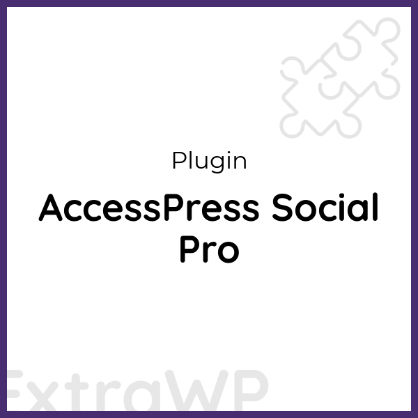 AccessPress Social Pro