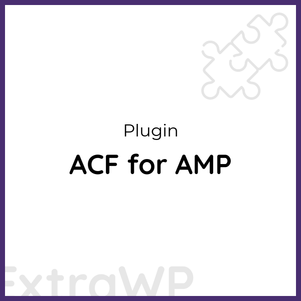 ACF for AMP