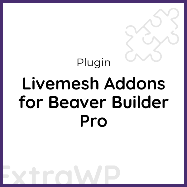 Livemesh Addons for Beaver Builder Pro