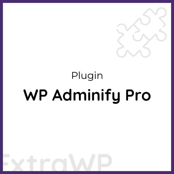 WP Adminify Pro