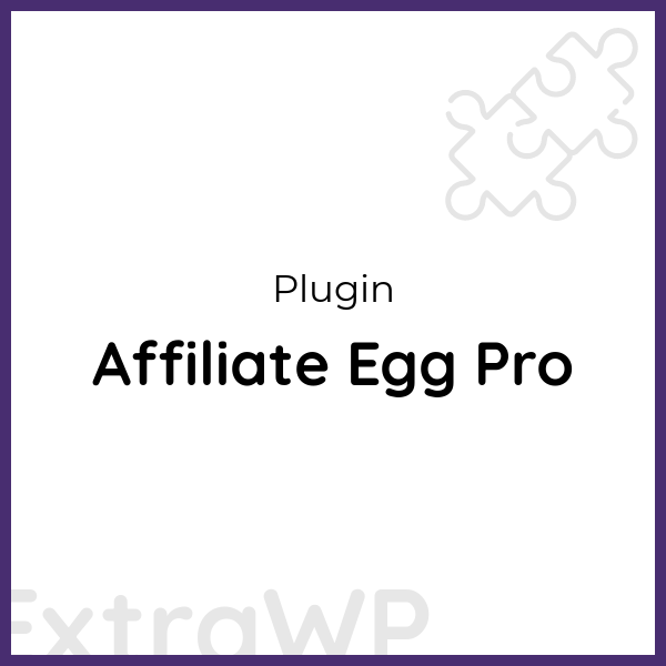 Affiliate Egg Pro