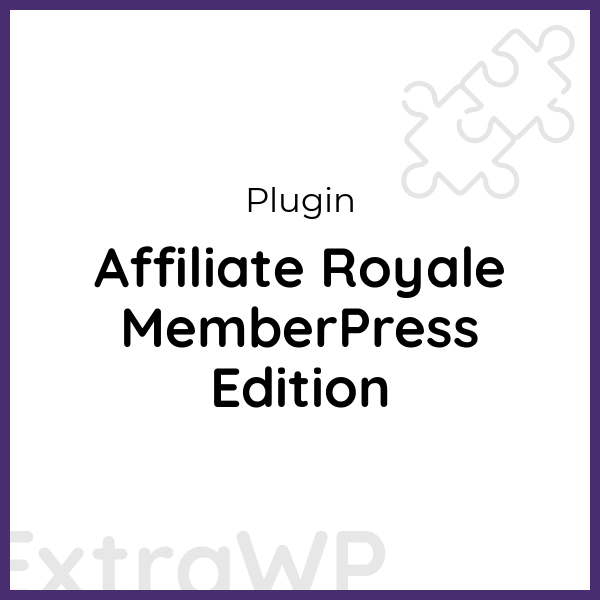 Affiliate Royale MemberPress Edition