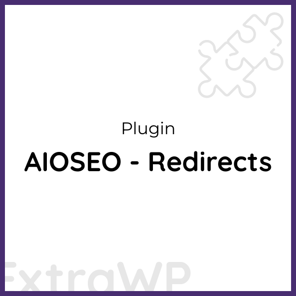 AIOSEO - Redirects