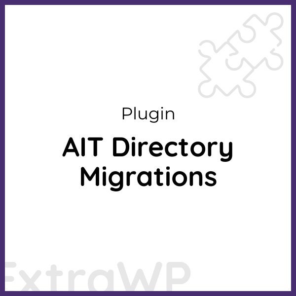 AIT Directory Migrations