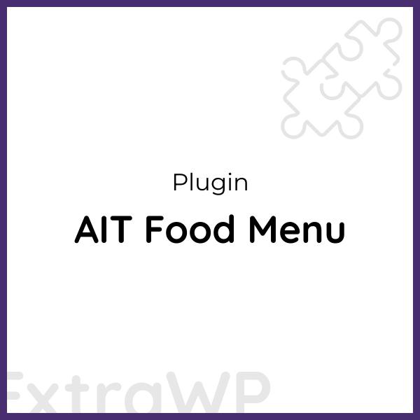 AIT Food Menu