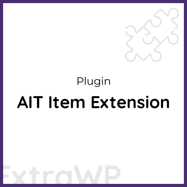 AIT Item Extension