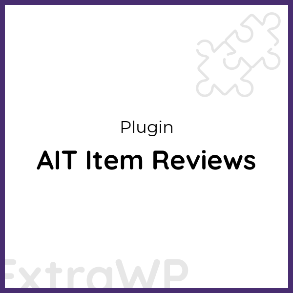 AIT Item Reviews