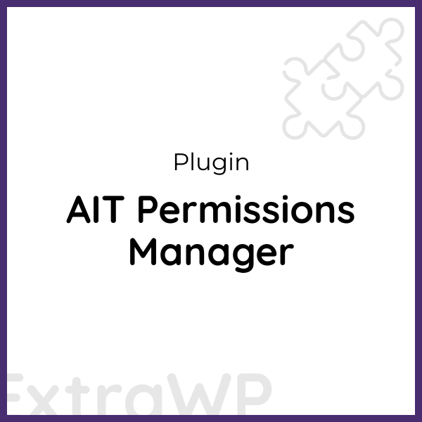 AIT Permissions Manager