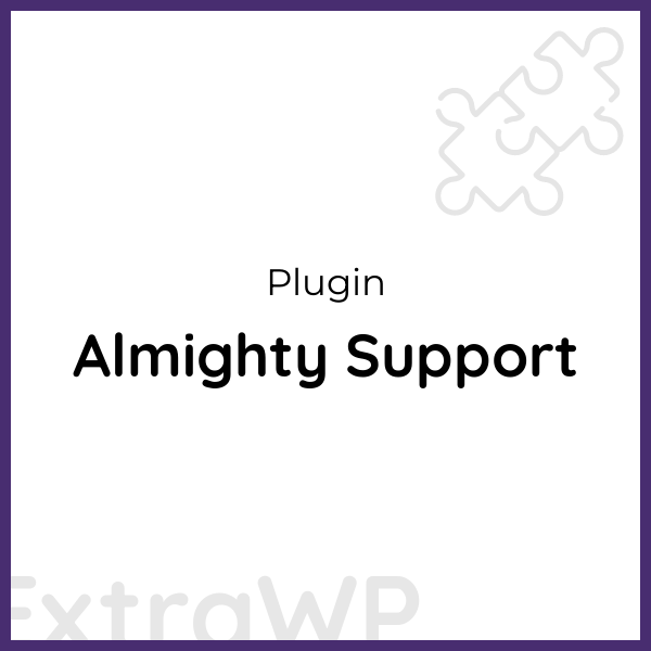 Almighty Support