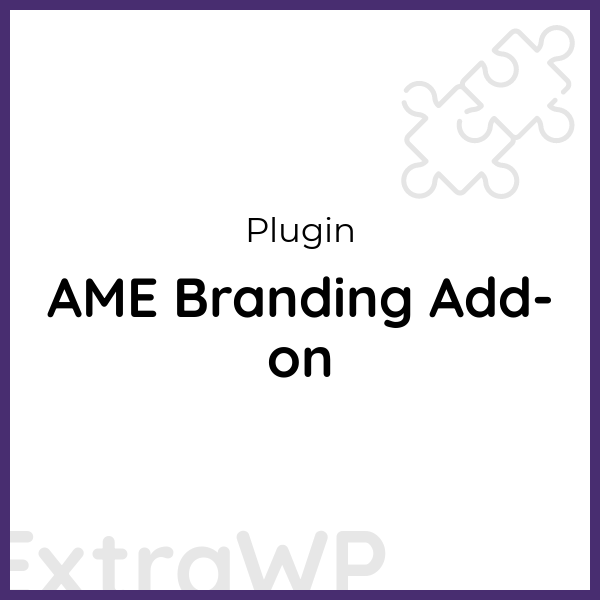 AME Branding Add-on