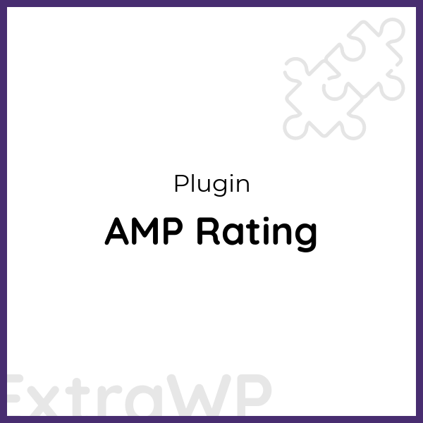 AMP Rating