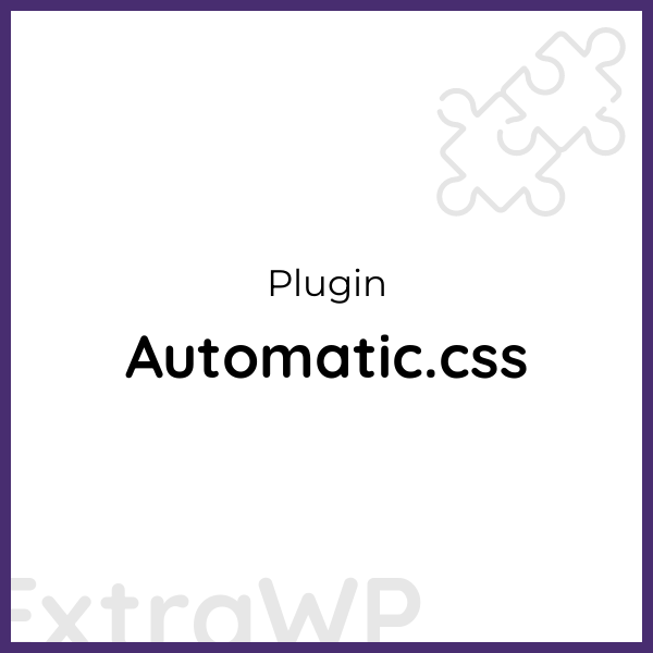 Automatic.css