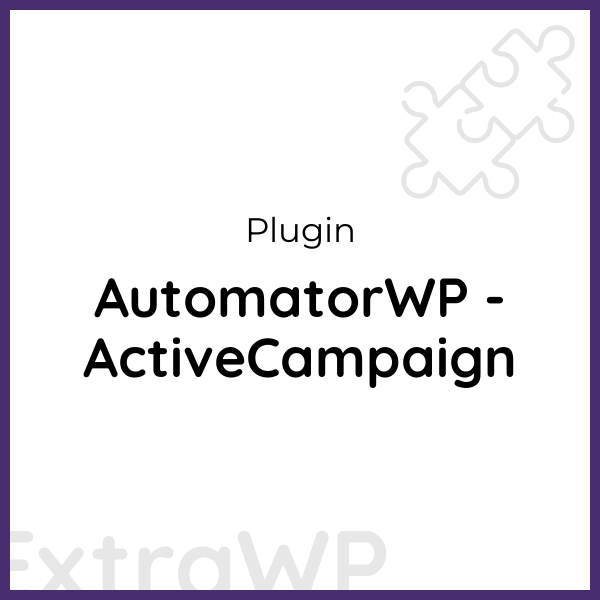 AutomatorWP - ActiveCampaign