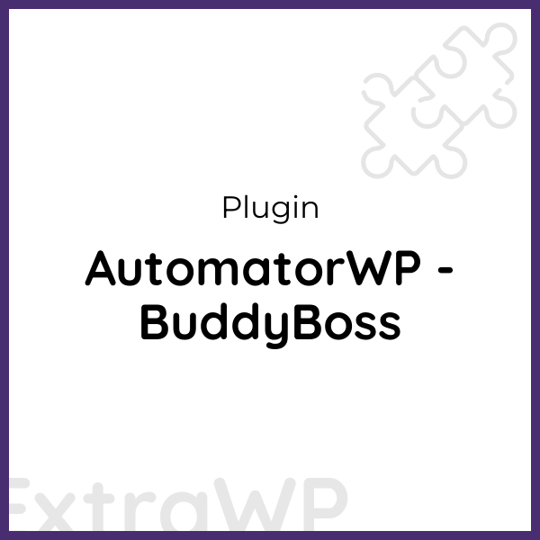 AutomatorWP - BuddyBoss