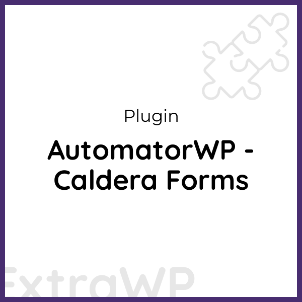 AutomatorWP - Caldera Forms