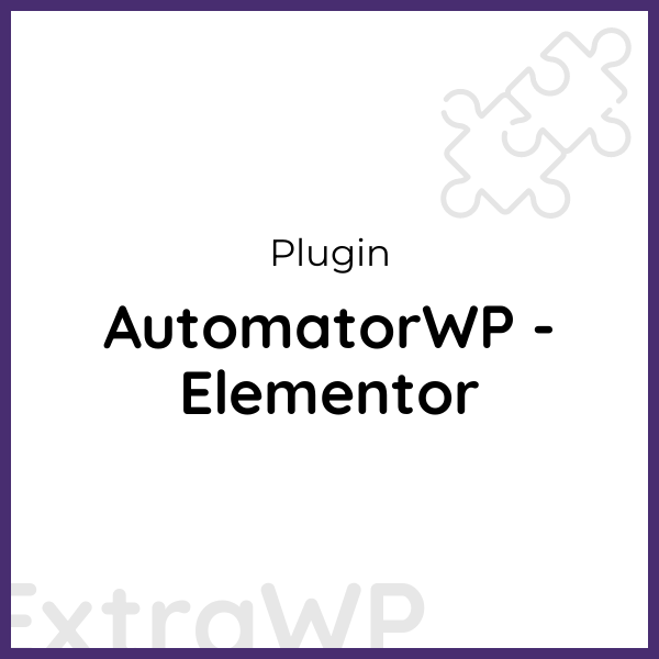 AutomatorWP - Elementor