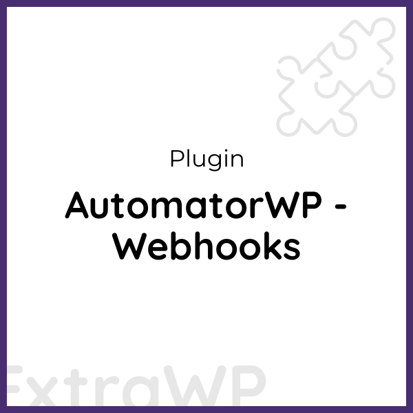 AutomatorWP - Webhooks