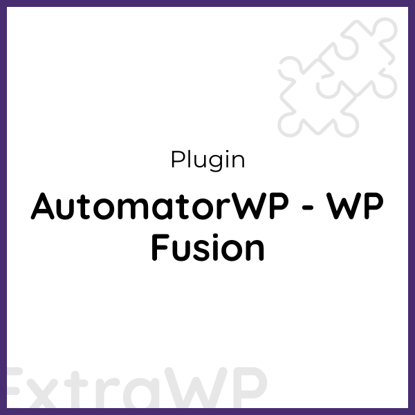 AutomatorWP - WP Fusion