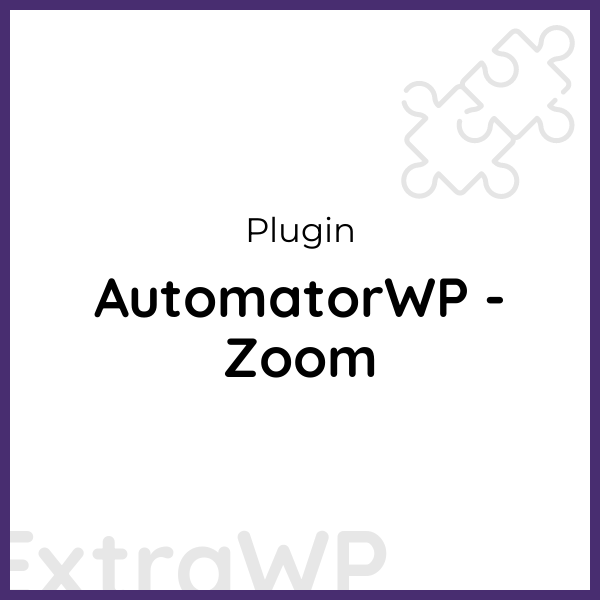 AutomatorWP - Zoom