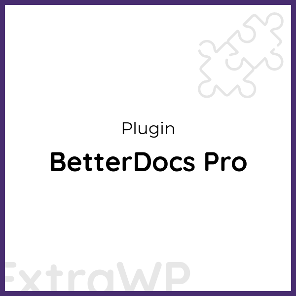 BetterDocs Pro