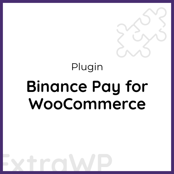 Binance Pay for WooCommerce