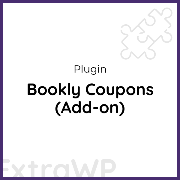 Bookly Coupons (Add-on)