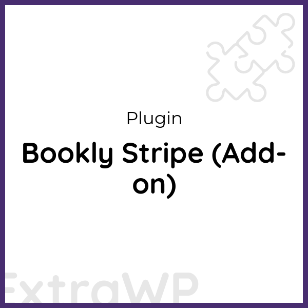 Bookly Stripe (Add-on)