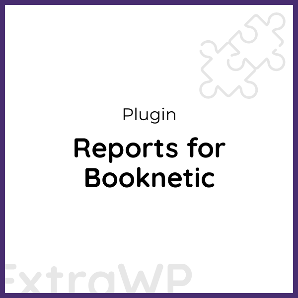 Reports for Booknetic