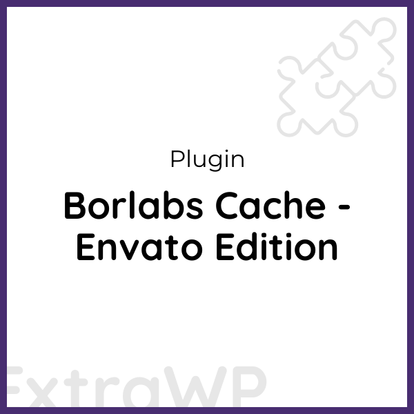 Borlabs Cache - Envato Edition