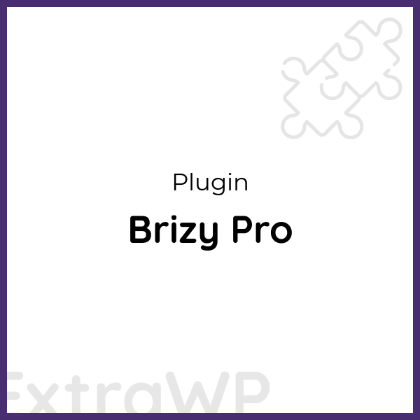 Brizy Pro
