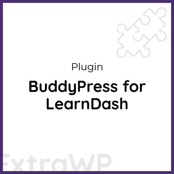 BuddyPress for LearnDash