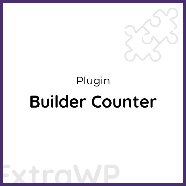 Builder Counter
